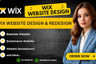 build wix website design wix website redesign wix website development