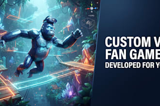 make a custom gorilla tag fan game in unity for VR