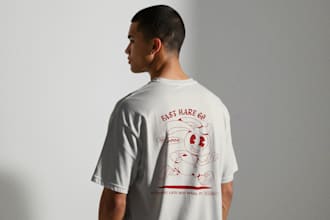 design your tee shirt or merchandise graphic