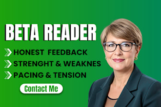 beta read manuscript alpha read manuscript  feedback as beta reader