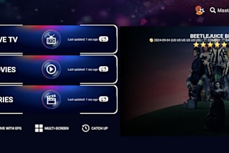 customize iptv app, ibo player, nextv, wave tv,with admin panel access