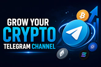 promote your crypto telegram channel professionally