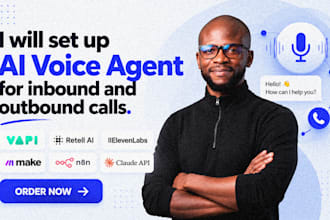 build ai voice agent, ai receptionist with retail ai, vapi ai, n8n voice agent