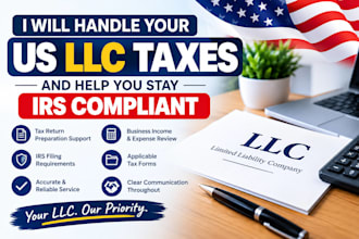 handle your us llc taxes and help you stay irs compliant
