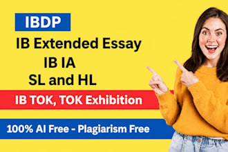 review and improve ibdp ia, ib extended essay for sl and hl