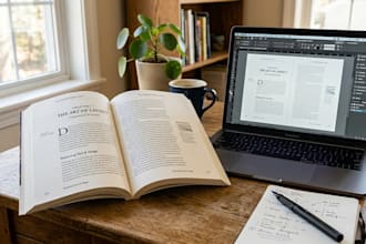 do professional book formatting book typesetting book layout for print or ebook