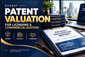 expert patent valuation consultant accurate valuations for patent licensing