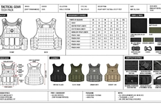 streetwear tech pack, luxury tshirt tech pack,