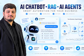 build ai chatbot rag ai agent and n8n automation