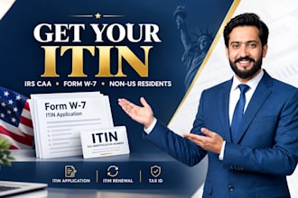 apply for your itin as an irs caa for non US residents