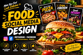 design food social media posts