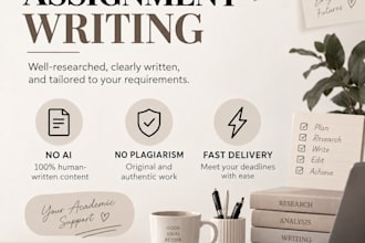 write a well structured english essay for school or college