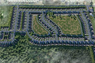 visualize subdivision masterplan residential housing development siteplan render