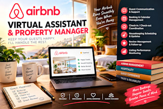be your airbnb virtual assistant and property manager