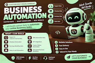 support bot, checkout bots, purchase bot and sales bot