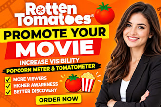 promote rotten tomatoes movie to increase visibility porconmeter and tomatomete