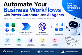 automate repetitive tasks with power automate and ai agents