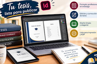 formatea y edita tu tesis en español usando indesign para amazon KDP