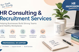 provide HR consulting, recruitment, and policy development