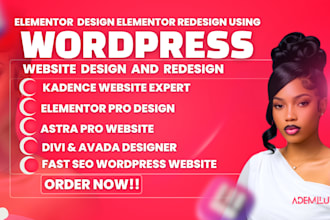 design or redesign your divi wordpress website, divi 5