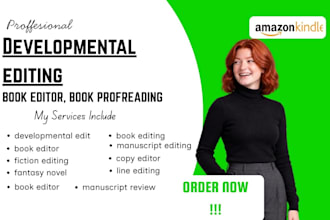 do book proofreading  developmental line editing, novel, nonfiction, manuscript