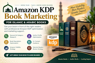 amazon kindle book promotion islamic book marketing christian book promotion