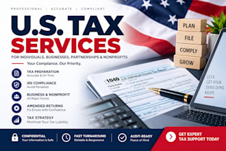 file US tax service US tax amendment compliance partnership tax, tax reduction