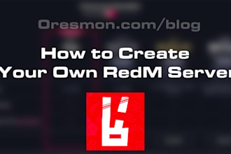 setup redm full roleplay server with onesync ready