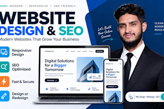 design or redesign your wix website with SEO