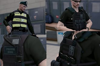 create realistic fivem fivem police and sheriff eup uniforms