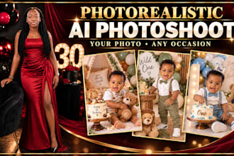 create photorealistic ai photoshoot using your photos