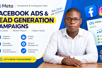create and manage facebook ads campaigns for lead generation