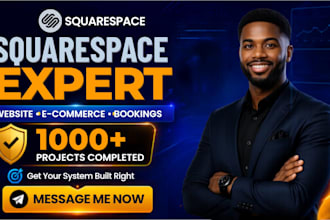 build squarespace store design, redesign squarespace website, squarespace store