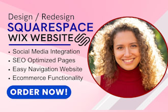 do squarespace website design, create squarespace store, wix squarespace website