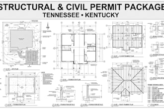 handle your tennessee and kentucky structural and civil permit package