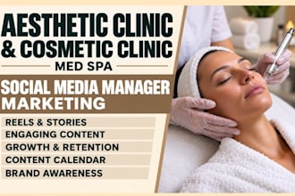 be your med spa and aesthetic clinic social media marketing manager