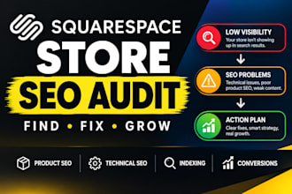 audit your squarespace ecommerce store for SEO, sales and conversions