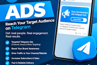 setup and approve telegram ads