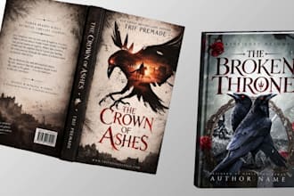 design dark romance ebook cover fantasy cover kdp cover illustration
