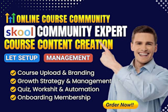 setup skool online community circle so mighty networks skool community manager