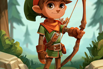 2d game character design 2d game character