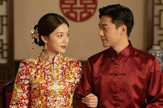 create chinese cultural ai wedding photos