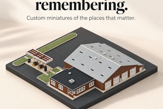 recreate your house or building as a 3d model