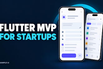 build a flutter mvp app for your startup