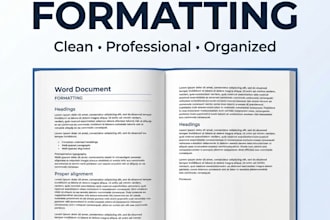professionally format and edit your word document