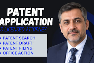 do your patent search and file provisional patent application uspto patent agent