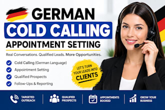 do german b2b cold calling cold caller lead generation and appointment settings