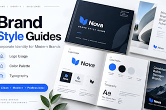 design medical logo, brand identity, brand guide and business branding