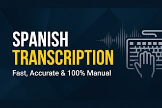 do fast and accurate audio or video transcription in spanish