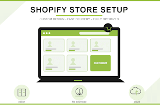 setup shopify store for digital product selling